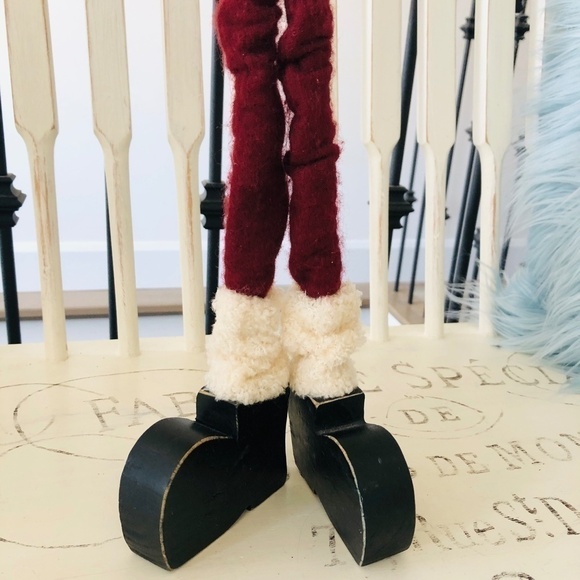 RUSTIC Christmas Santa, Christmas Decor, Very Good Condition - Picture 8 of 11